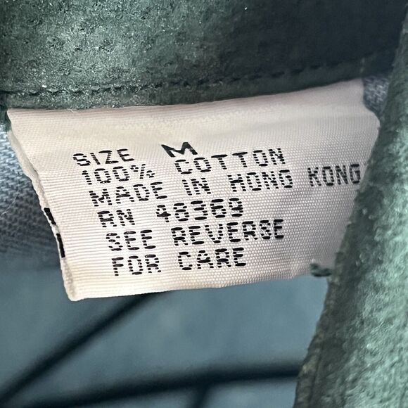 VTG Tillman Blue Denim Suede Fringed Horseshoe Western Shirt - Picture 9 of 14